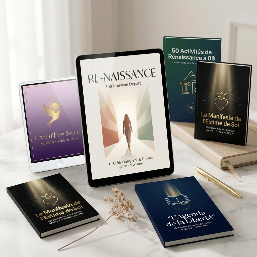 PACK RE-NAISSANCE + 4 BONUS INCLUS + L'ART D'ÊTRE SEULE