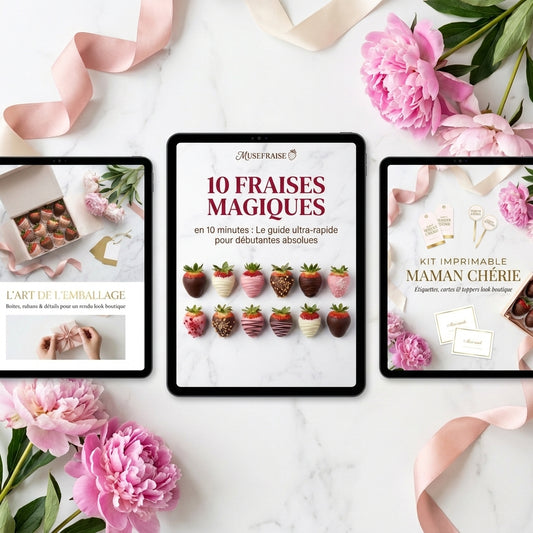 10 FRAISES MAGIQUES EN 10 MINUTES + 2 BONUS